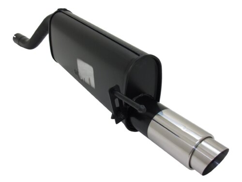 Novus sports exhaust for Opel Corsa D Facelift 1x90mm GP-Design