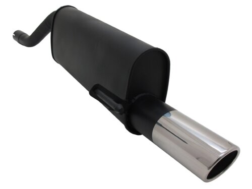 Novus sports exhaust for Opel Corsa D pre-facelift 1x90 mm SR design