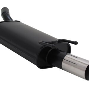 Novus sports exhaust for Opel Corsa B 1x76mm RL-Design