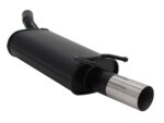 Novus sports exhaust for Opel Corsa B 1x90mm RL-Design