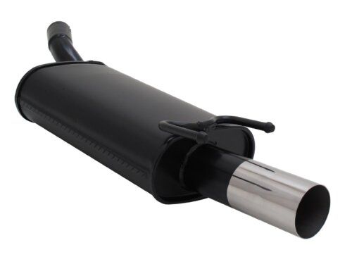 Novus sports exhaust for Opel Corsa B 1x90mm RL-Design