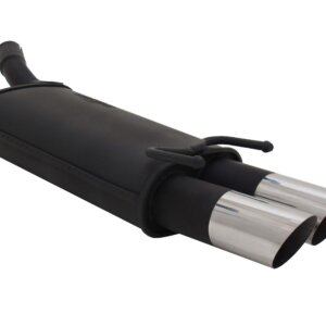 Novus sports exhaust for Opel Corsa B 2x76mm MS-Design