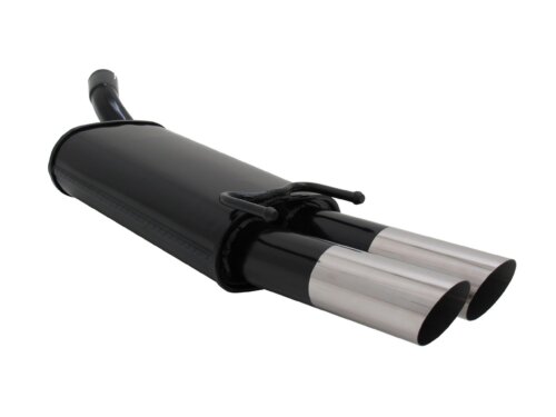 Novus sports exhaust for Opel Tigra A 2x76mm MS-Design