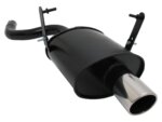 Novus sports exhaust for Mini Cooper / One / Cabrio (R50/R52/R53) 1x90mm SR-Design