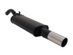 Novus sports exhaust for VW Golf 2 19E 1x90mm RL-Design