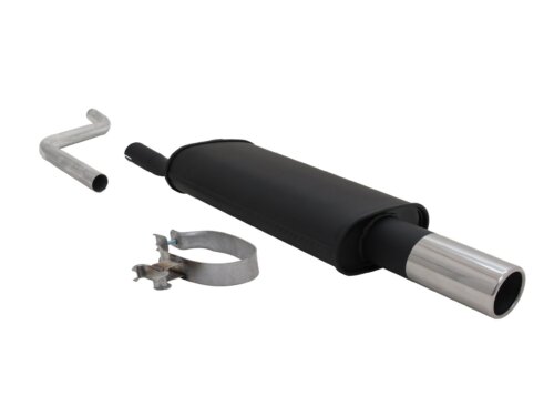 Novus sports exhaust for VW Polo 2/3 86C 1x90mm