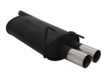Novus sports exhaust for Mercedes C-Klasse W202 / W208 2x76mm RL-Design