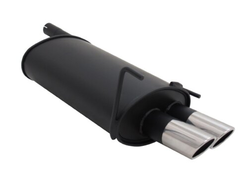 Novus sports exhaust for Mercedes C-Klasse W202 / W208 2x76mm SR-Design