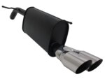 Novus sports exhaust for Peugeot 207 2x76mm MS-Design