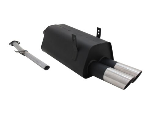 Novus sports exhaust for BMW 3er E36 316 / 318 2x76mm MS-Design
