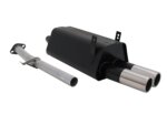 Novus sports exhaust for BMW 3er E36 316 / 318 2x76mm