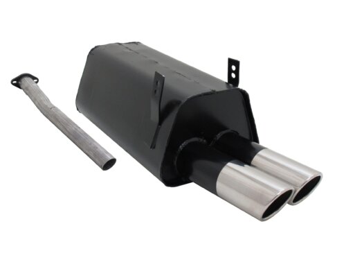 Novus sports exhaust for BMW 3er E36 320 / 323 2x76mm SR-Design