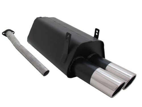 Novus sports exhaust for BMW 3er E36 320 / 323 2x90mm SR-Design