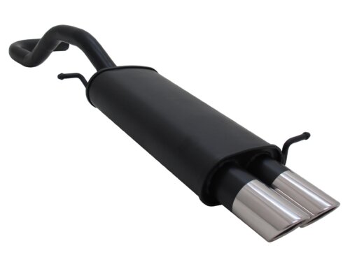 Novus sports exhaust for Seat Ibiza 6K 2x76mm SR-Design
