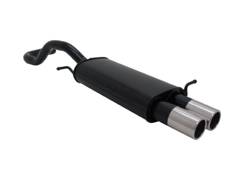 Novus sports exhaust for Seat Ibiza 6K 2x76mm
