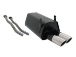Novus sports exhaust for BMW 3er E36 325i 2x76mm SR-Design