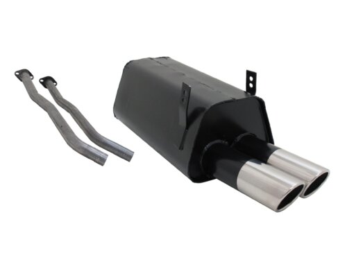 Novus sports exhaust for BMW 3er E36 325i 2x76mm SR-Design