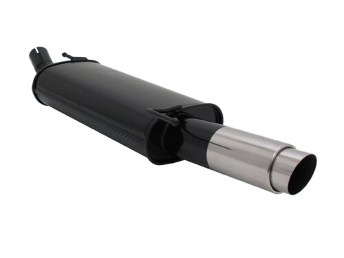 Novus sports exhaust for VW Golf 3 / Golf 4 Cabrio 1x90mm GP-Design