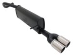 Novus sports exhaust for Seat Ibiza 6J / 6P 2x76mm