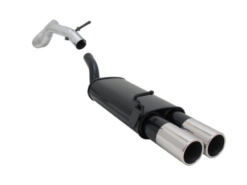 Novus sports exhaust for Audi A3 / Seat Leon / VW Golf 4 / VW New Beetle 2x90mm