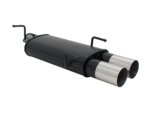 Novus sports exhaust for Opel Vectra B 2x90mm RL-Design