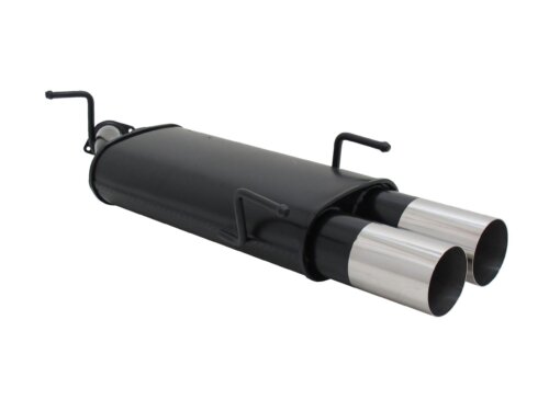 Novus sports exhaust for Opel Vectra B 2x90mm RL-Design