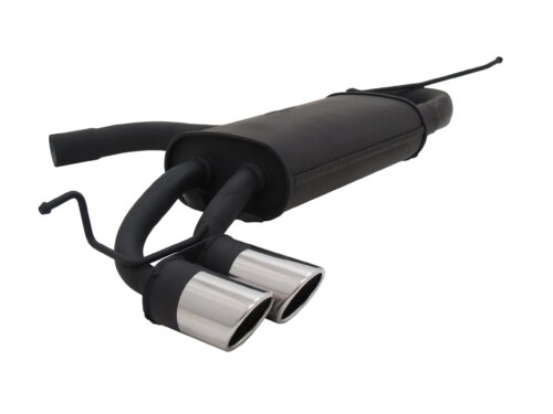 Novus sports exhaust for VW Golf 5 / VW Golf 6 2x76mm SR-Design