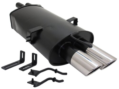 Novus sports exhaust for BMW E46 320 / 325 / 330 2x76mm SR-Design