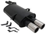 Novus sports exhaust for BMW E46 320 / 325 / 330 2x76mm
