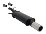 Novus sports exhaust for Peugeot 307 / Citroen C4 1x90mm