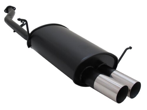 Novus sports exhaust for BMW E36 Compact 316i 2x76mm RL-Design