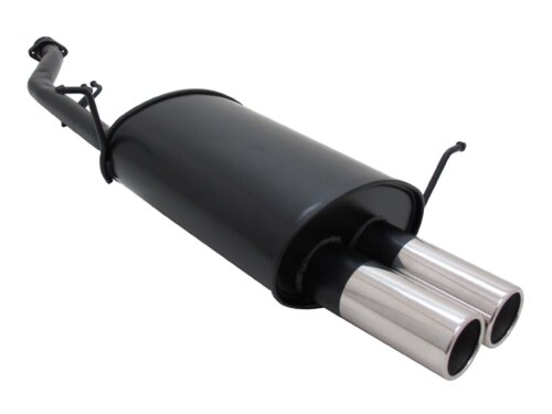 Novus sports exhaust for BMW E36 Compact 316i 2x76mm
