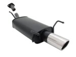 Novus sports exhaust for Opel Astra G CC Fließheck 1x90mm SR-Design