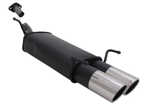 Novus sports exhaust for Opel Astra G CC Fließheck 2x90mm SR-Design