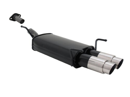 Novus sports exhaust for Opel Astra G CC Fließheck 2x76mm GP-Design