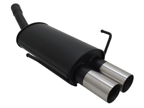 Novus sports exhaust for Opel Astra H Fließheck 2x76mm RL-Design