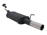 Novus sports exhaust for Opel Astra G Coupe / Cabrio 1x76mm RL-Design