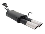 Sportski ispuh Novus za Opel Astra G Coupe / Cabrio 2x76mm SR-Design
