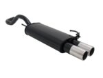 Novus sports exhaust for VW Polo 4 6N / 6N2 2x76mm