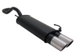 Novus sports exhaust for VW Polo 4 6N / 6N2 2x90mm SR-Design