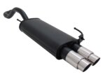 Novus sports exhaust for VW Polo 4 6N / 6N2 2x76mm GP-Design