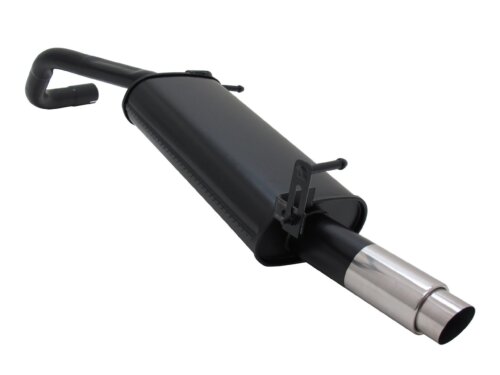 Novus sports exhaust for VW Polo 9N / 9N3 1x76mm GP-Design