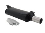 Novus sports exhaust for Opel Astra F / Opel Kadett E 1x76mm RL-Design