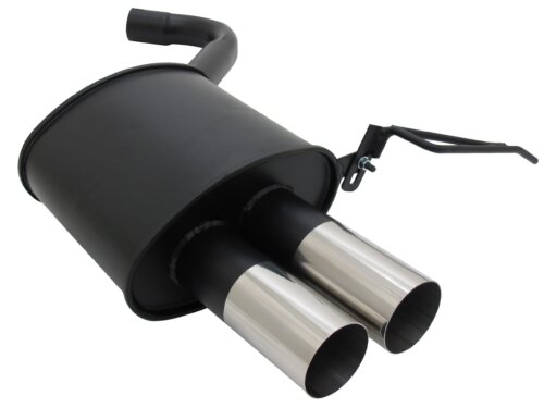 Novus sports exhaust for BMW E90 / E91 2x76mm RL-Design
