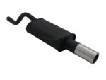 Novus sports exhaust for Renault Clio 2 1x90mm