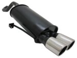 Novus sports exhaust for Renault Clio 3 2x76mm SR-Design