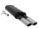 Novus sports exhaust for VW Passat 3B / 3BG 2x85/58mm AM-Design