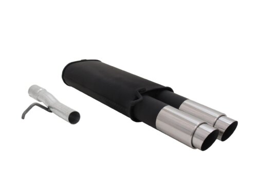 Novus sports exhaust for VW Passat 3B / 3BG 2x90mm GP-Design