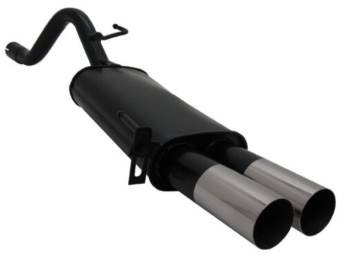 Novus sports exhaust for Fiat Grande Punto 199 2x76mm RL-Design