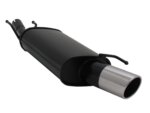 Novus sports exhaust for Ford Fiesta MK4 / MK5 / JAS / JBS 1x90mm SR-Design